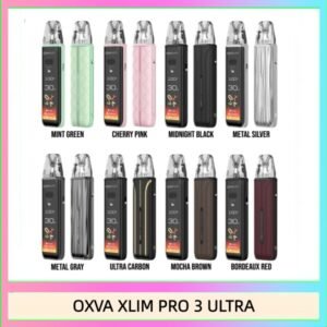OXVA XLIM PRO 3 ULTRA 奧創小蠻牛觸屏螢幕電子煙主機空倉