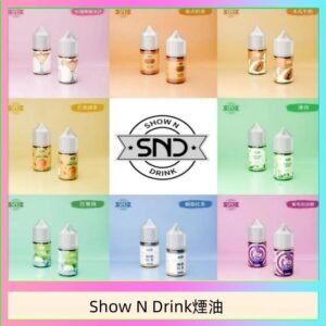 Show N Drink煙油 玫瑰檸檬冰沙 泰式奶茶