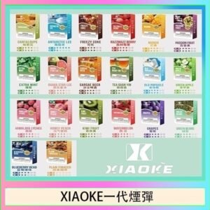 XIAOKE梟客煙彈一代電子菸彈3顆入適配一代主機